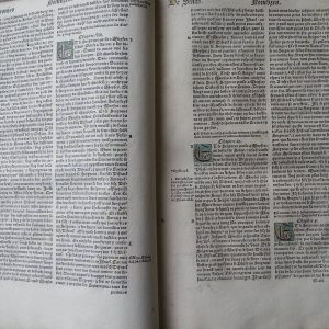 Estimer une bible historique