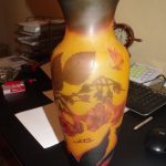 Estimer faux vase bronze Emile Galle