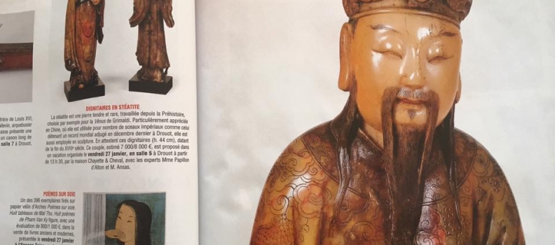 Une paire de sculptures chinoises découvertes sur EmmanuelLayan.com et vendues 11.000 €!